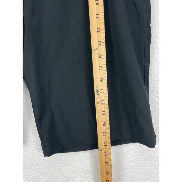 Nike Tiger Woods Platinum‎ Mens 34 Black Golf Shorts Stretch Performance TW Logo - Picture 5 of 10